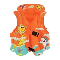 Colete Inflável Estampado Fundo do Mar Praia Piscina 45X40cm
