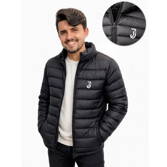 Jaqueta Bobojaco Jaqueta puffer Blusa de Frio Inverno Confortável Estilosa