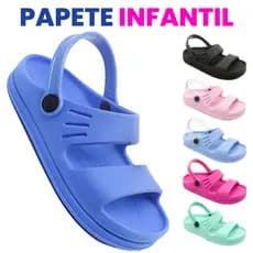 Sandália Nuvem Papete Infantil Menino Menina e Babuche Feminina Masculino Leve Confortável Estilosa