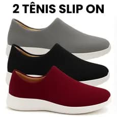 Kit Tênis Meia Feminino Masculino Calce Fácil Ortopédico Casual Confortável Dia a Dia Trabalho Leve