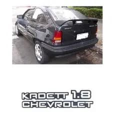 Kit Emblemas Chevrolet Kadett 1.8 – 1991 em Diante – Jogo Completo Traseiro