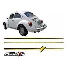 Kit Adesivos Laterais  Emblema Fusca Itamar