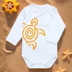 Body Uv50+ Manga Longa - Proteção Solar Para Bebê