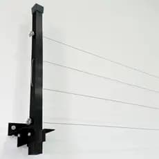 Varal Retrátil de Parede em Alumínio e Ferro 80kg Reforçado Premium A+ - Envio Imediato