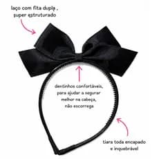 Tiara Alice Infantil Fantasia Tiara Alice no País das Maravilhas