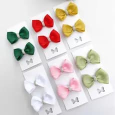 Par Laço Infantil Parzinho de Laço Laços de Cabelo Infantil