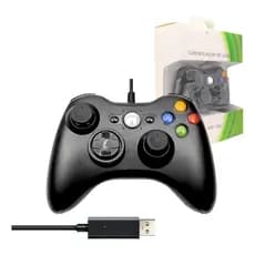 Controle Gamer Com Fio 2,10M Compatível com Console 360 e Computador Kapbom KAP-360