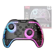 Controle Gamer IPEGA Bluetooth RGB Sem Fio Compatível Switch Oled PC Steam T&Z PG-SW123T