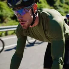 Camisa UV 50 Ciclismo de Manga Longa Masculina Proteção Solar Segunda Pele