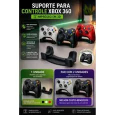 🎮 Suporte para Controle Xbox 360 – Impresso em 3D