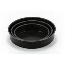 Jogo Conjunto Formas Assadeiras Redondas 3 Peças Antiaderente TEFLON - Não Gruda - Ideal para Confeitaria Bolos e Doces