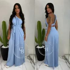 Vestido Multiformas Longo Varias Formas de Amarrar Formaturas Noivados Madrinhas de Casamento
