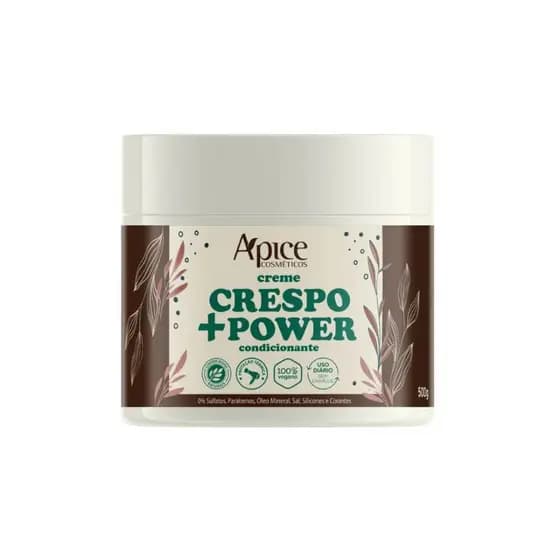 Creme Crespo Mais Power Apice C/ Proteção Térmica 500g