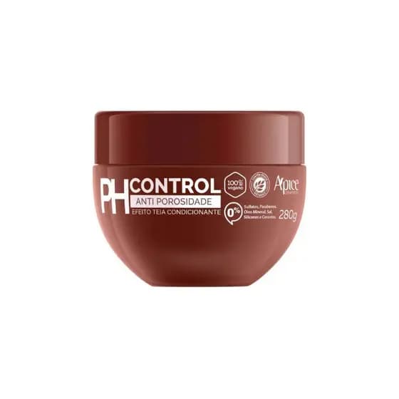 Tratamento Anti Porosidade PH CONTROL 280g. Máscara Acidificante Tratamento Condicionante