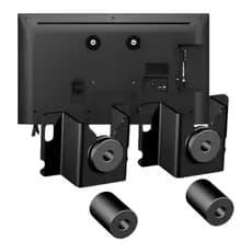 Suporte de Parede Para TV 10” a 100” Fixo Universal em Metal com Kit Completo de Instalação