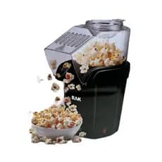Pipoqueira Elétrica 1200W Sem Óleo Pipoca Saudável Rápida Fácil Limpeza Alta Potência Compacta Ideal