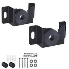 Suporte Fixo Universal TV 10 a 100 Polegadas Metal Resistente Completo com Buchas e Parafusos
