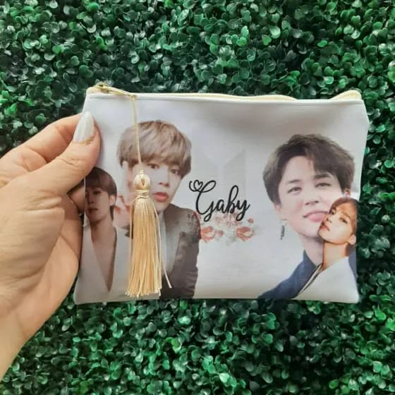 Necessaire Personalizada BTS Necessair bts Jimin bts JK