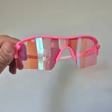 Óculos de Sol Esporte Ciclismo Corrida Treino UV400 Lentes Coloridas 6 Cores Armação Aleatória Unissex Leve Crossfit