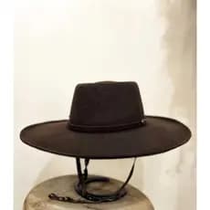 Chapéu Cury Toro Paso III feltro pelo lã rodeio crioulo gaúcho campo agro