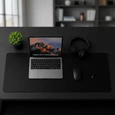 Mousepad de Couro Ecológico 90x40 - Gigante, Confortável e Durável