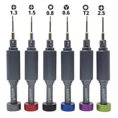 Chave De Fenda Profissional Kit 6 Em 1 De Alta Precisão Magnética Yaxun Yx-369 Aisilin