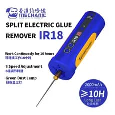 MECHANIC IR14, IR 18  Removedor Multifuncional De Cola OCA Elétrica Com Luz Verde De Pó Para Remoção De Telefone Celular