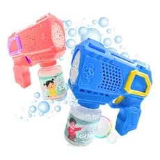Brinquedo Bolha De Sabão Pistola Automática Máquina Bolhas