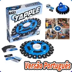 Jogo de Palavras Tapple - Jogo de Tabuleiro para Crianças Quick Family Stop| Rápido e Divertido
