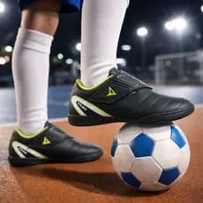 Chuteira Infantil Futsal Quadra com Fechamento em Velcro Calce Facil