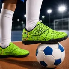 Chuteira Infantil Personagens Futsal Quadra Fechamento em Velcro Linha Premium Lançamento