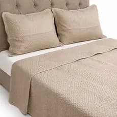 Jogo Cobre Leito Colcha Queen Milão 3 Peças Cores Lisas Matelado c/ Fronha Corttex Box Kit Moderno