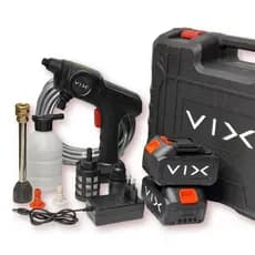 Pistola Lavadora Alta Pressão Portátil com 2 Baterias 20V – Marca VIX modelo Q2-D ar condicionado