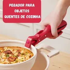 Pegador Multifuncional Panelas Formas Assadeiras Travessas Quentes  Antitérmico Anti Queimadura