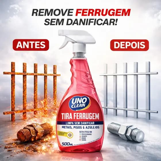 Tira Ferrugem Limpa Ferro Mágico Limpa Tudo ProVita 500ml