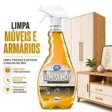 Limpa Móveis e Armários MDF Limpa Protege e Devolve o Brilho Do Seu Móvel
