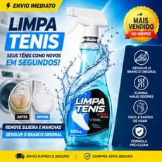 Limpa tênis spray mágico especial espuma  limpeza rápida e profunda ProVita