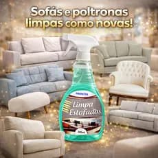Limpa estofados a seco mágico spray premium perfumado muito cheiroso limpeza profunda 500ml ProVita