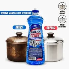 Limpa Alumínio e Inox Mágico ProVita 500ml – Brilho Intenso Remove Crostas e Manchas Difíceis