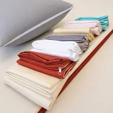 Kit 4 Capas Travesseiro de Corpo Xuxão 1,30x0,40m/Micropercal 400 Fios/Cores Variadas ou Branco