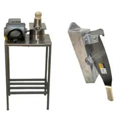 KIT RALADOR ELÉTRICO DE MILHO VERDE + GUILHOTINA CORTADOR DE MILHO PROFISSIONAL