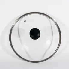 Tampa De Vidro Temperado 24cm P/ Panela Frigideira Caçarola
