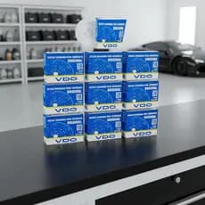 10 Caixas Disco Original Vdo Para Tacografo Semanal 125 x 7 Caixa Com 10 Jogos  Branca