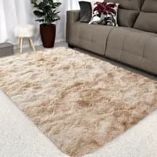 Tapete Peludo 2,00x2,50 Grande Felpudo Para Sala e Quarto