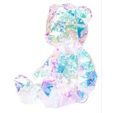Luminária Urso 3d Em Led Com Caixa Presente Holográfico