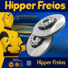 Jogo Disco Freio Carbon Dianteiro A3 Q3 Tiguan Golf Fusca Turbo Jetta Original Hipper Freios