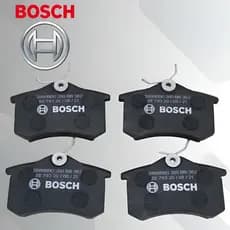 Pastilha Freio Traseira Original Bosch Polo Virtus Nivus T-cross 1.0 1.4 tsi 2018 19 2020 2021 22 23