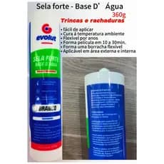 Silicone Sela Forte Base D" Água Branco 360g