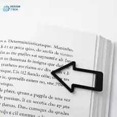 Marca Página em Forma de Seta – Marcador de Livros, caderno escolar | Kits com 5, 10 ou 30 Unidades