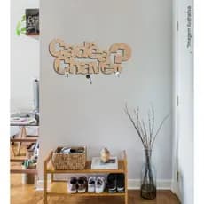 Porta Chave MDF 3mm corte laser vazado 3D